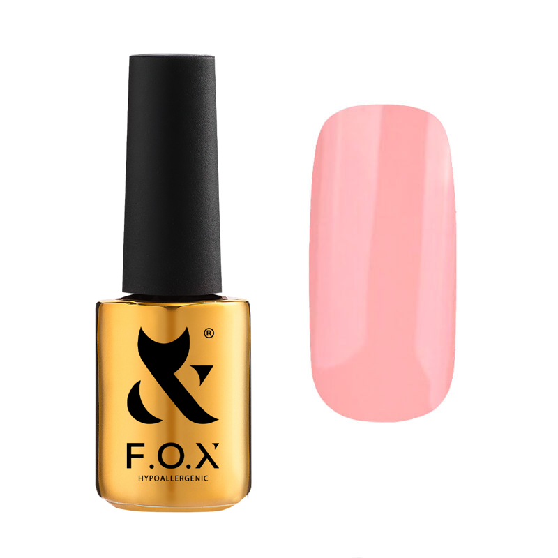 Гель-лак FOX Gel Polish Gold Pigment №068 персиково-бежевий, емаль 7 мл