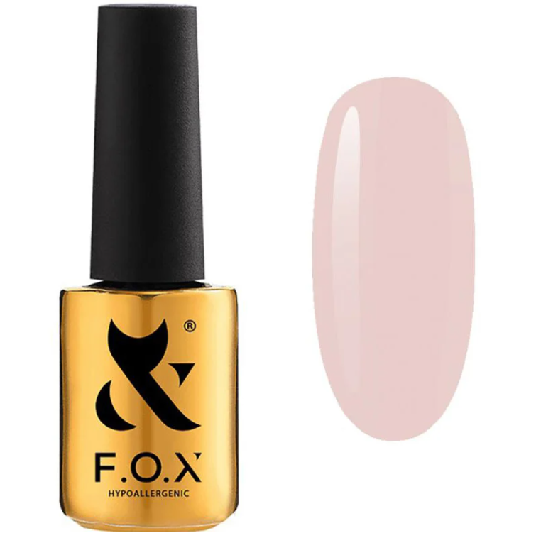 Гель-лак FOX Gel-polish Masha Efrosinina 001 нюдовий рожевий, емаль 7 мл