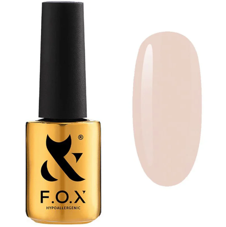 Гель-лак FOX Gel-polish Masha Efrosinina 002 нюдовий бежевий, емаль 7 мл