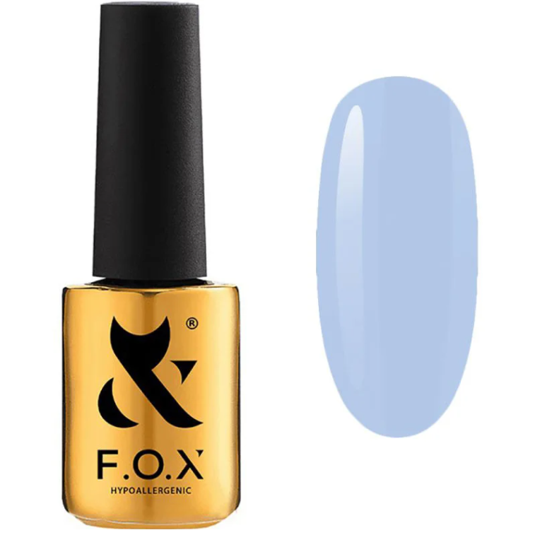 Гель-лак FOX Gel-polish Gold Masha Efrosinina 006 блакитний, емаль 7 мл