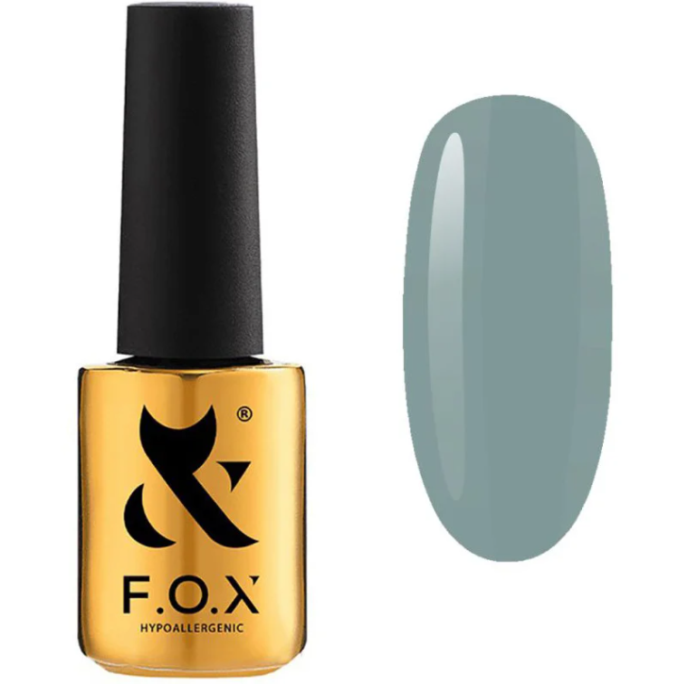 Гель-лак FOX Gel-polish Masha Efrosinina 008 сірий, емаль 7 мл