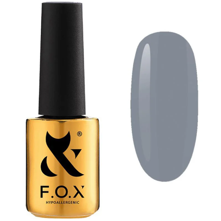 Гель-лак FOX Gel-polish Masha Efrosinina 010 сірий, емаль 7 мл