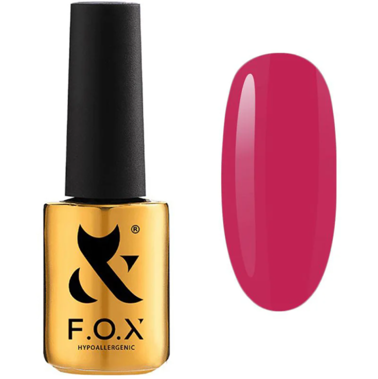 Гель-лак FOX Gel-polish Masha Efrosinina 016 малиновий , неоновий 7 мл