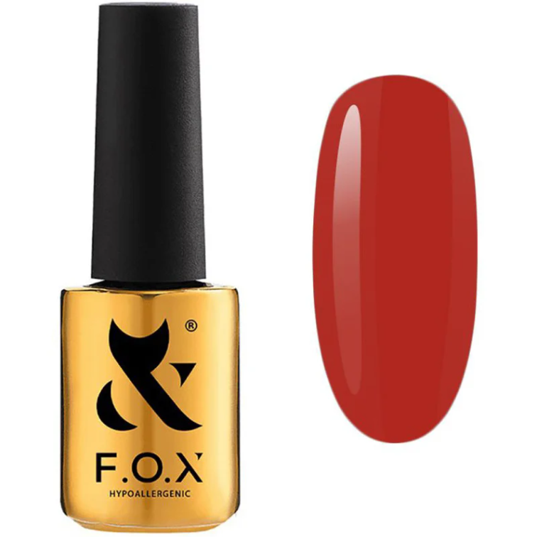 Гель-лак FOX Gel-polish Masha Efrosinina 017 червоний, емаль 7 мл