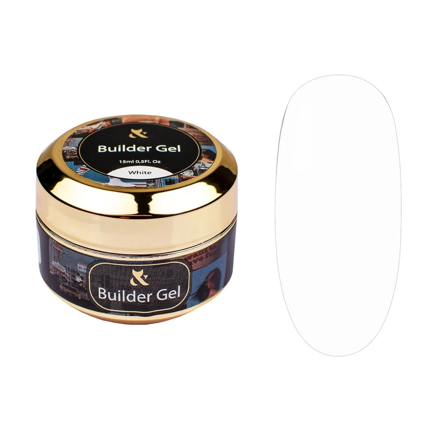 Гель для моделювання FOX Builder Gel White білий 15 мл