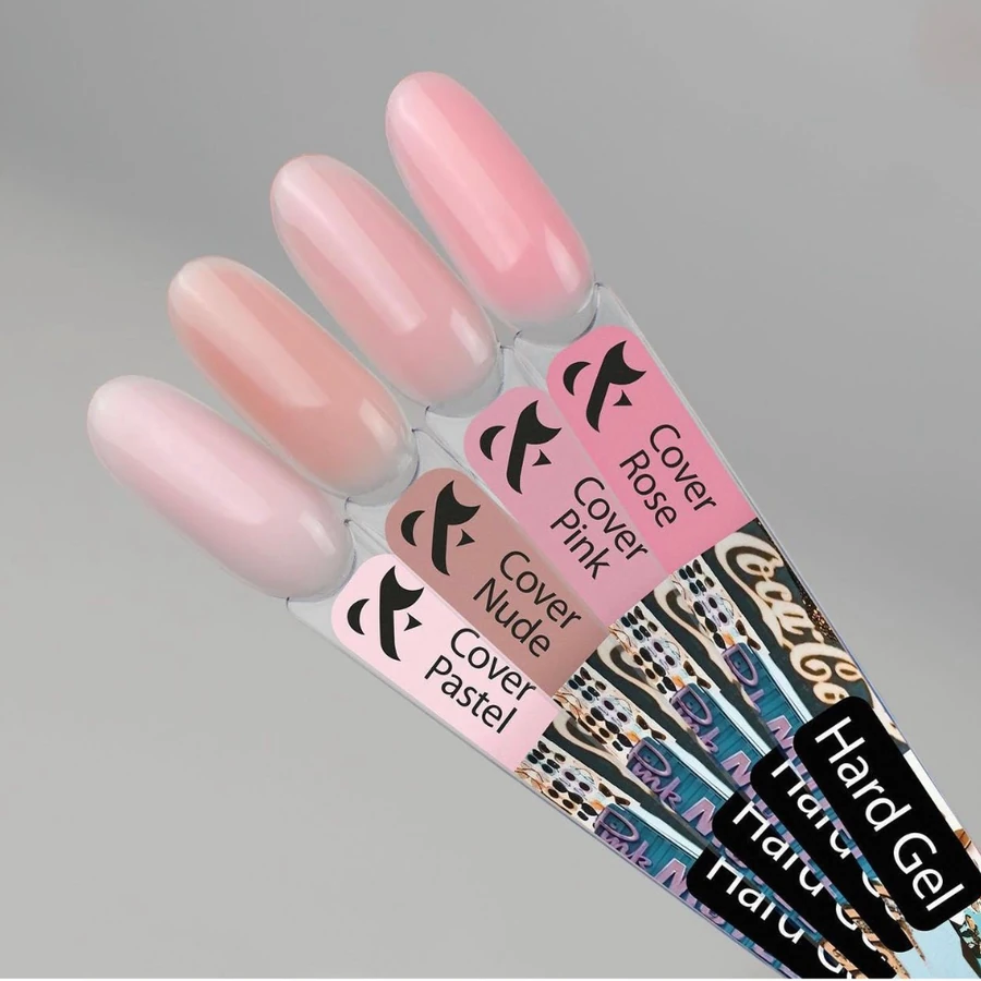Гель для моделювання FOX Hard Gel Clear прозорий 15 мл