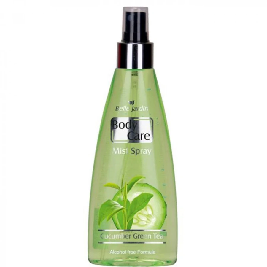 Спрей для тіла Belle Jardin Body Care Cucumber Green Парфумований спрей для тіла огірок, зелений чай 180 мл
