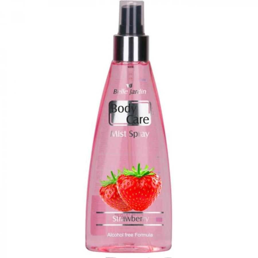 Спрей для тіла Belle Jardin Body Care Strawberry Парфумований спрей для тіла полуниця 180 мл