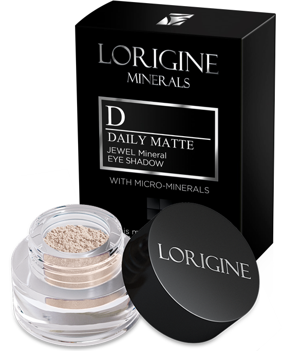 Мінеральні матові розсипчасті тіні для повік Lorigine Minerals Тіні для повік Daily Matte Beige 09 бежеві 0.5г