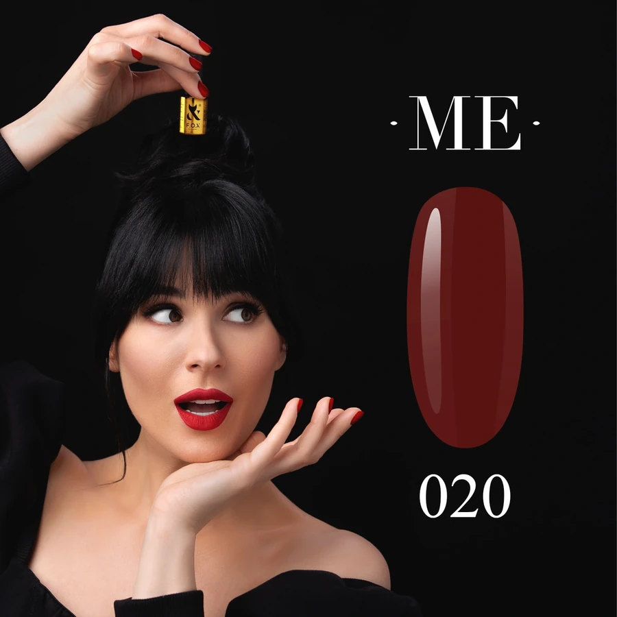 Гель-лак FOX Gel-polish Masha Efrosinina 020 гнила вишня, емаль 5 мл