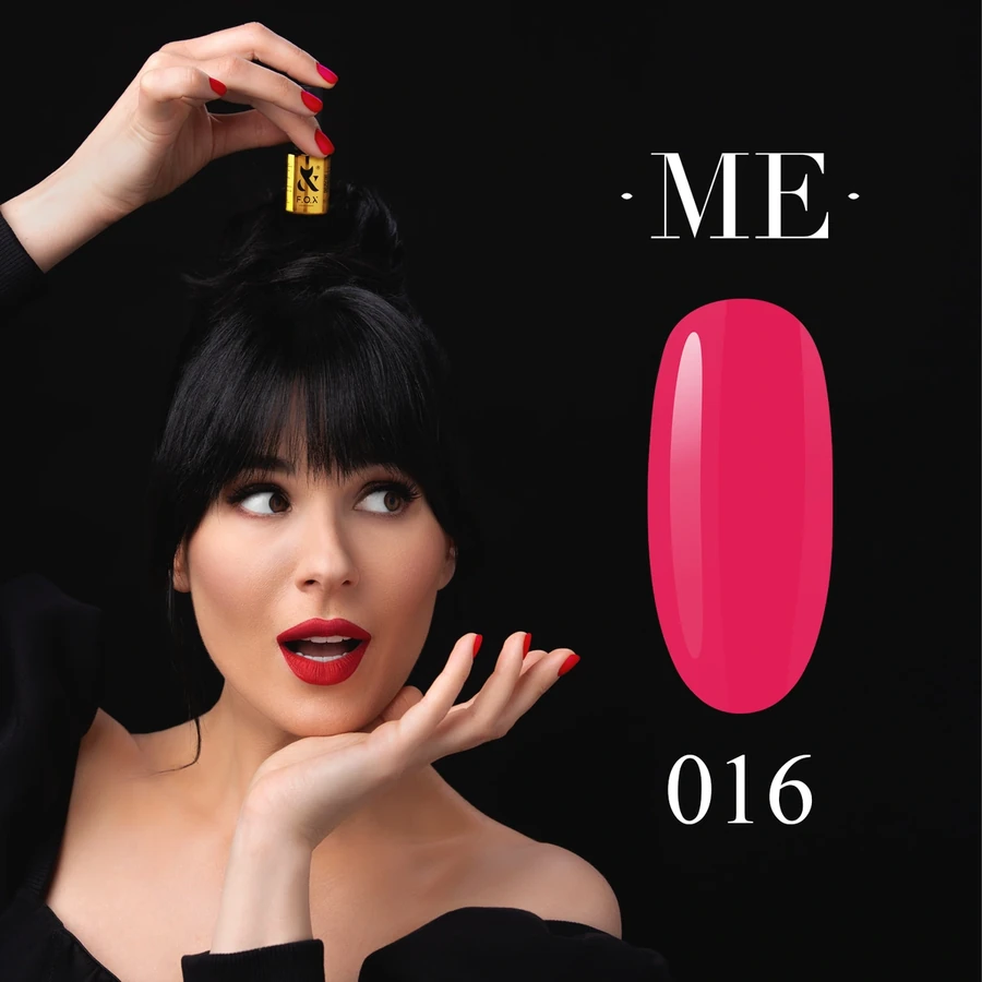 Гель-лак FOX Gel-polish Masha Efrosinina 016 фуксія, емаль 5 мл