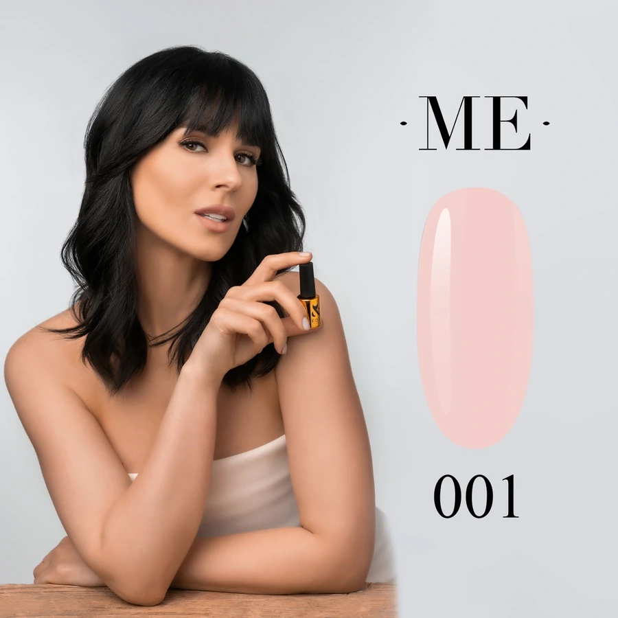 Гель-лак FOX Gel-polish Masha Efrosinina 001 світло-рожевий, емаль 5 мл