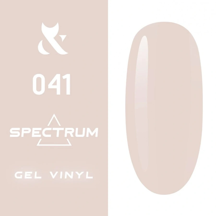 Гель-лак FOX Gel-polish Gold Spectrum 041 ніжний бежевий, емаль 7 мл