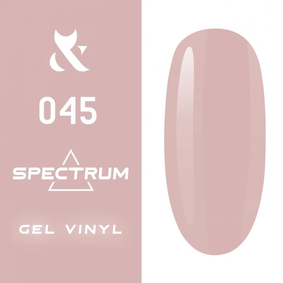 Гель-лак FOX Gel-polish Gold Spectrum 045 ніжно-рожевий, емаль 7 мл