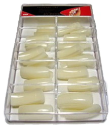 Типси з контактною зоною асорті 100 шт YRE Salon Nail Mat Contact Tips 100 шт
