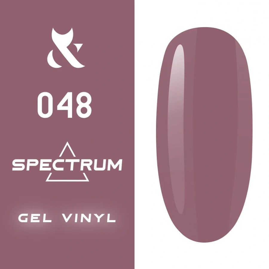 Гель-лак FOX Gel-polish Gold Spectrum 048 темно-рожевий, емаль 7 мл