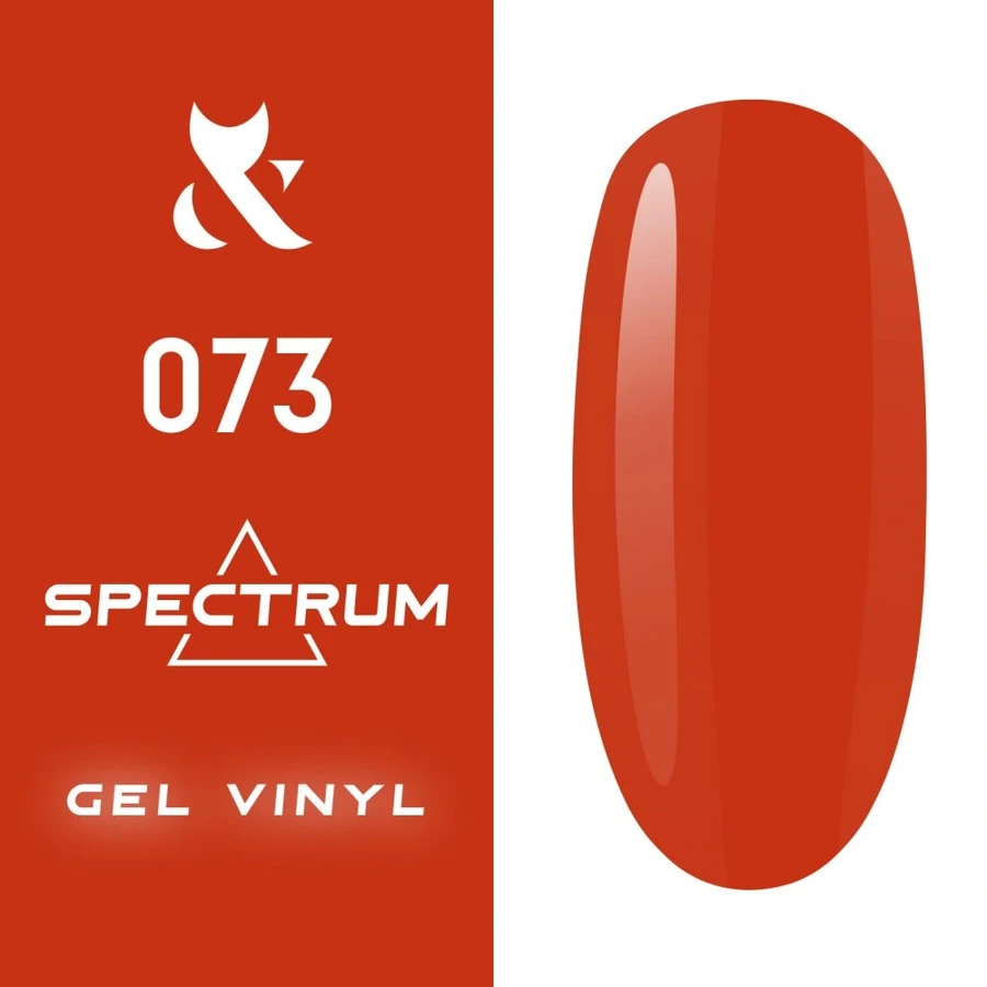 Гель-лак FOX Gel-polish Gold Spectrum 073 червоний, емаль 7 мл