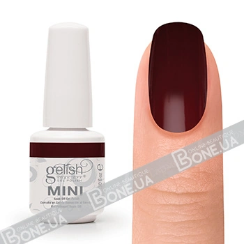 Гель-лак Harmony Gelish MINI Black Cherry Berry вишневий, емаль 9 мл