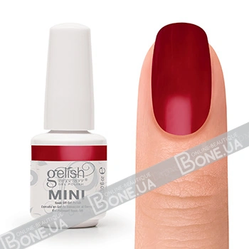 Гель-лак Harmony Gelish MINI Hot Rod Red пекучий червоний, емаль 9 мл