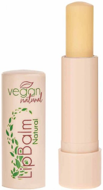 Веганська губна захисна помада Vegan Natural Бальзам для губ Натуральний