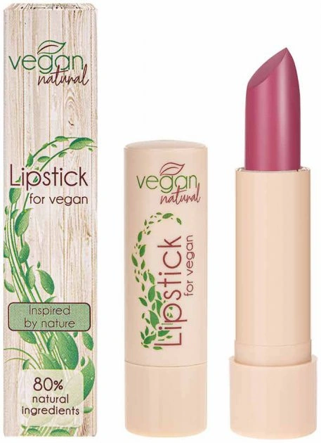 Губна помада Vegan Natural Помада №06 рожевий