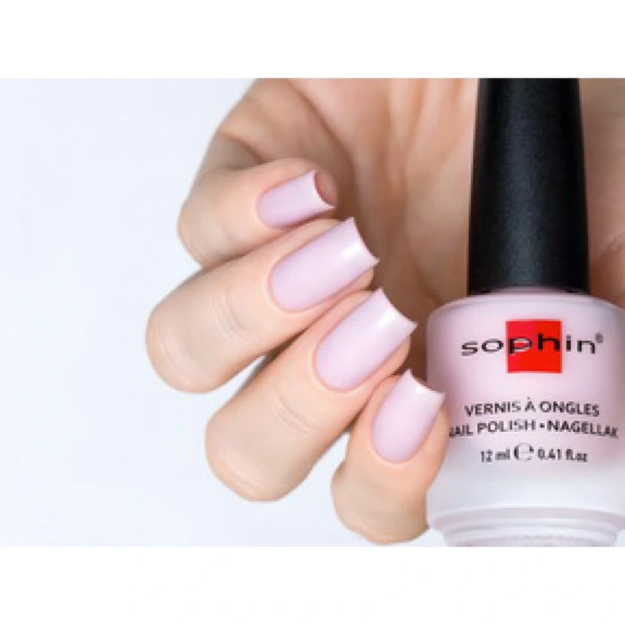 Лак Sophin Nail Lacquer №368 бежево-персиковий лак желейної текстури 12 мл