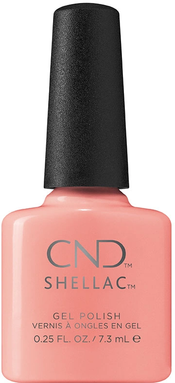 Лак CND Shellac Rule Breaker персик з рожевим , емаль 7,3 мл