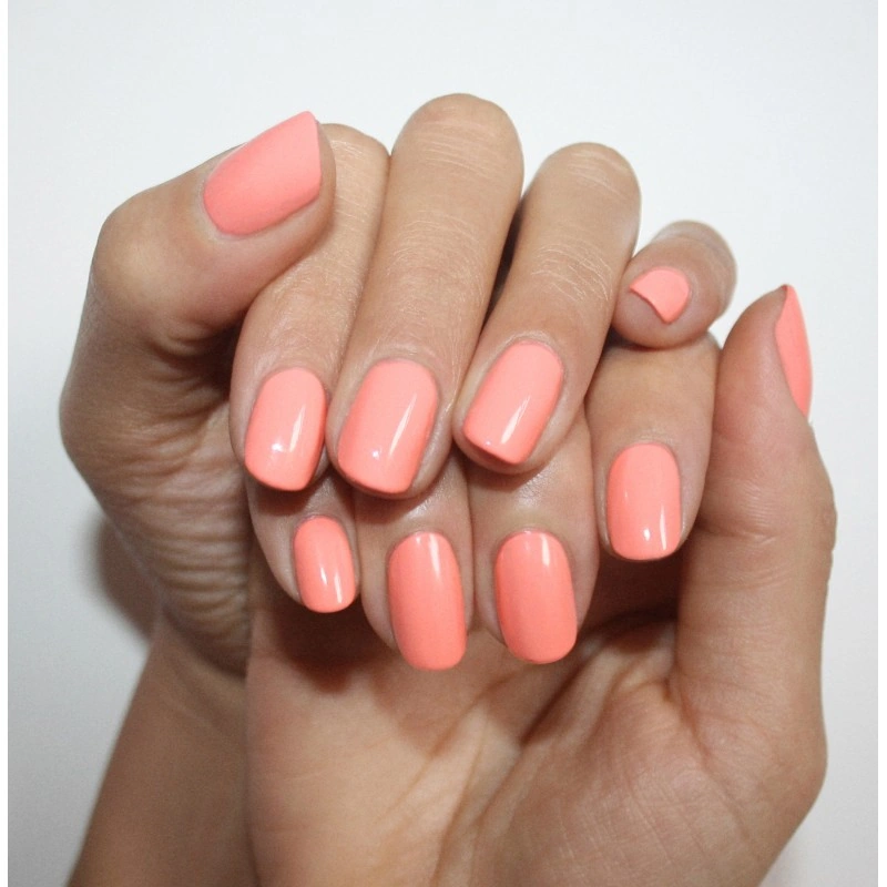 Лак CND Shellac Rule Breaker персик з рожевим , емаль 7,3 мл