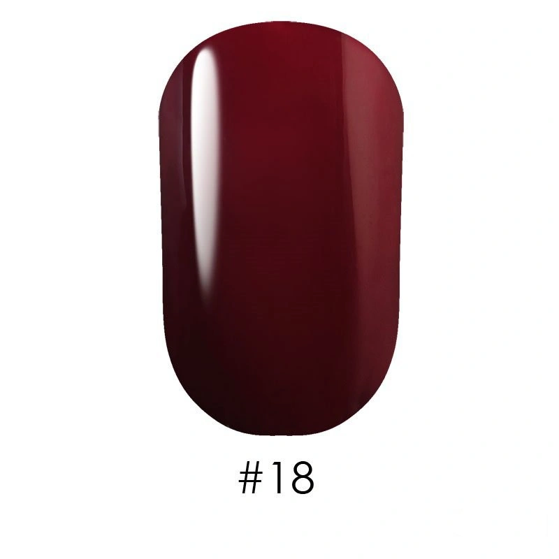 Гель лак G.La color 018 G.La color темний бордово-сливовий, емаль 10 мл