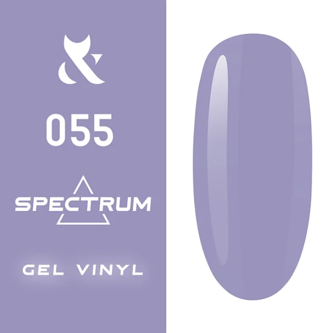 Гель-лак FOX Gel-polish Gold Spectrum 055 ніжний бузковий, емаль 7 мл