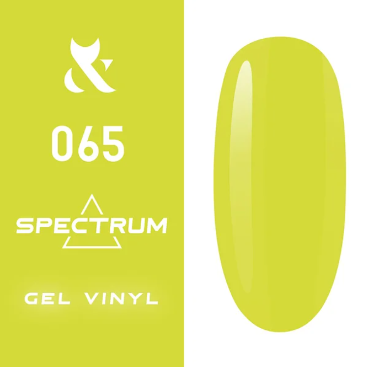 Гель-лак FOX Gel-polish Gold Spectrum 065 кислотний салатовий, неоновий 7 мл
