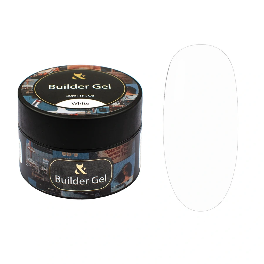 Гель для моделювання FOX Builder Gel White білий 30 мл