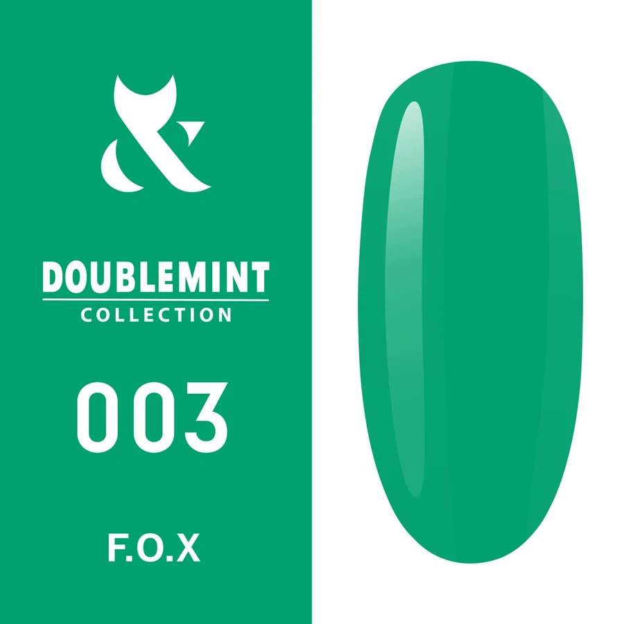 Гель-лак FOX Gel-polish Doublemint 003 евкаліпт, емаль 7 мл