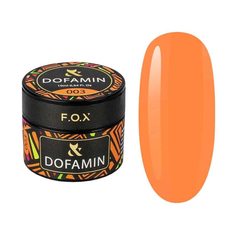 Кольорове базове покриття FOX Base Dofamin 003 помаранчевий 10 мл