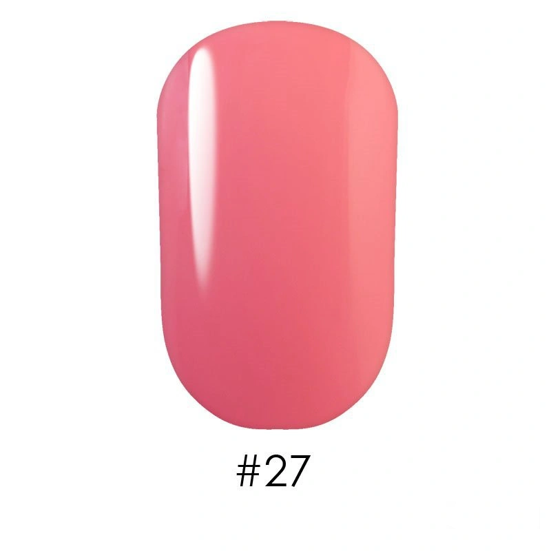 Гель лак G.La color 027 G.La color персиково-рожевий, емаль 10 мл