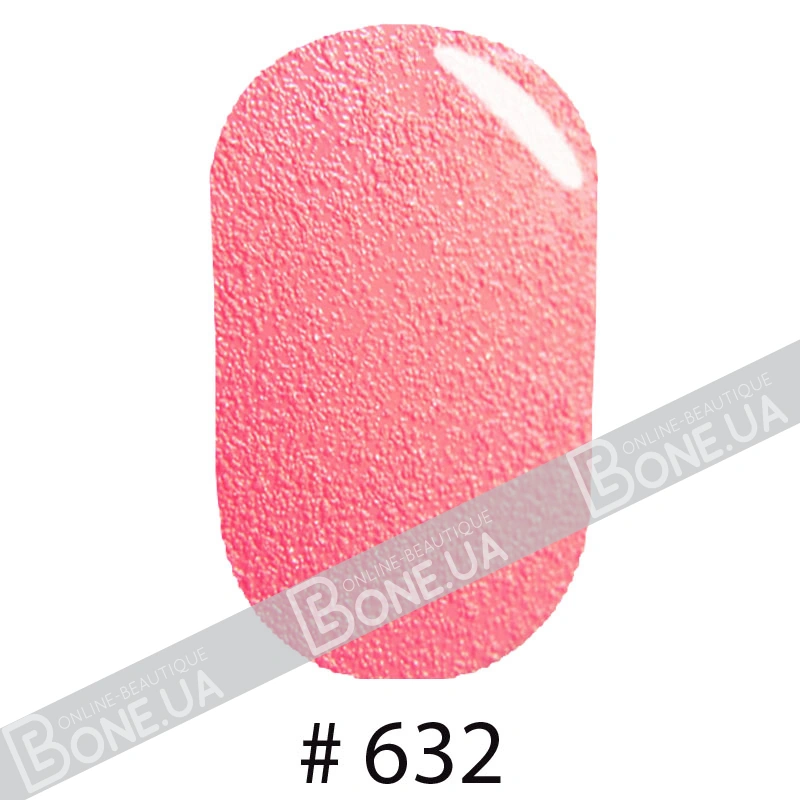 Лак Naomi Nail Lacquer 632 Naomi яскраво-рожевий, текстурний 12 мл