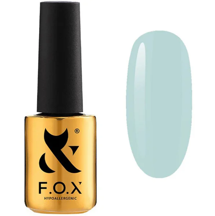 Гель-лак FOX Gel-polish Masha Efrosinina 007 світла бірюза, емаль 7 мл