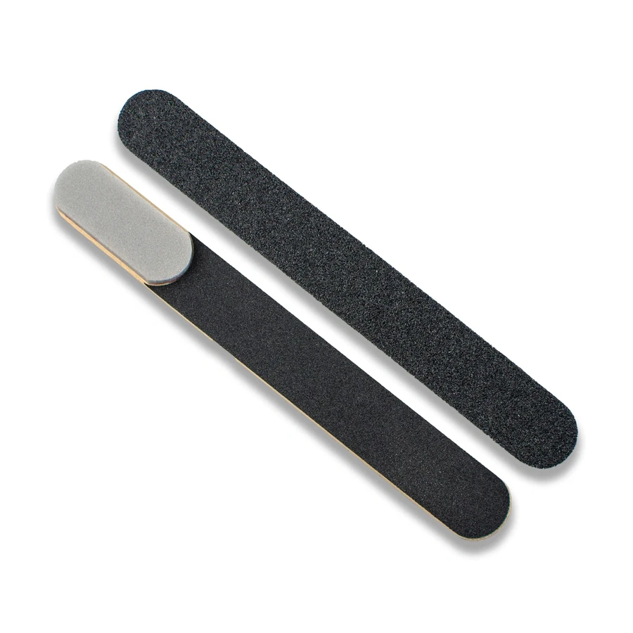 Пилочка для нігтів 3 в 1 FOX Nail File 3 in 1 100/180 грит пилка + баф