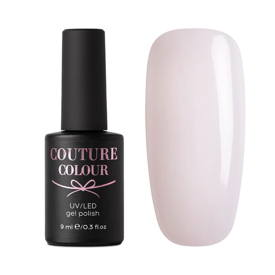 Гель-лак Couture Colour Soft Nude 13 напівпрозорий ніжно-рожевий, емаль 9 мл