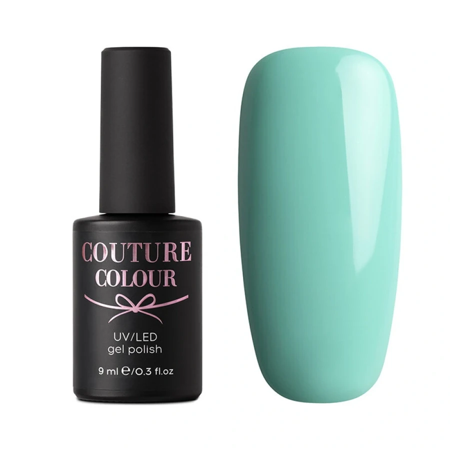 Гель-лак Couture Colour Gel Polish 166 м`ятна бірюза, емаль 9 мл
