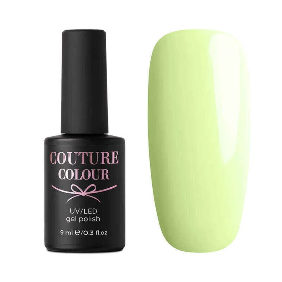 Гель-лак Couture Colour Gel Polish 167 лаймовий шийк, емаль 9 мл