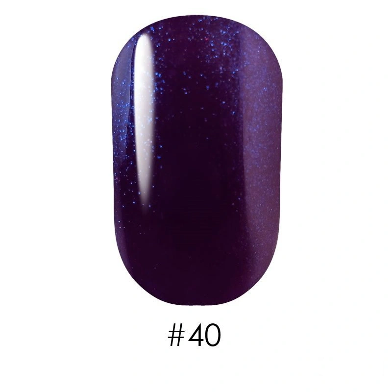 Гель лак G.La color 040 G.La color темний фіолетово-синій із шиммером 10 мл
