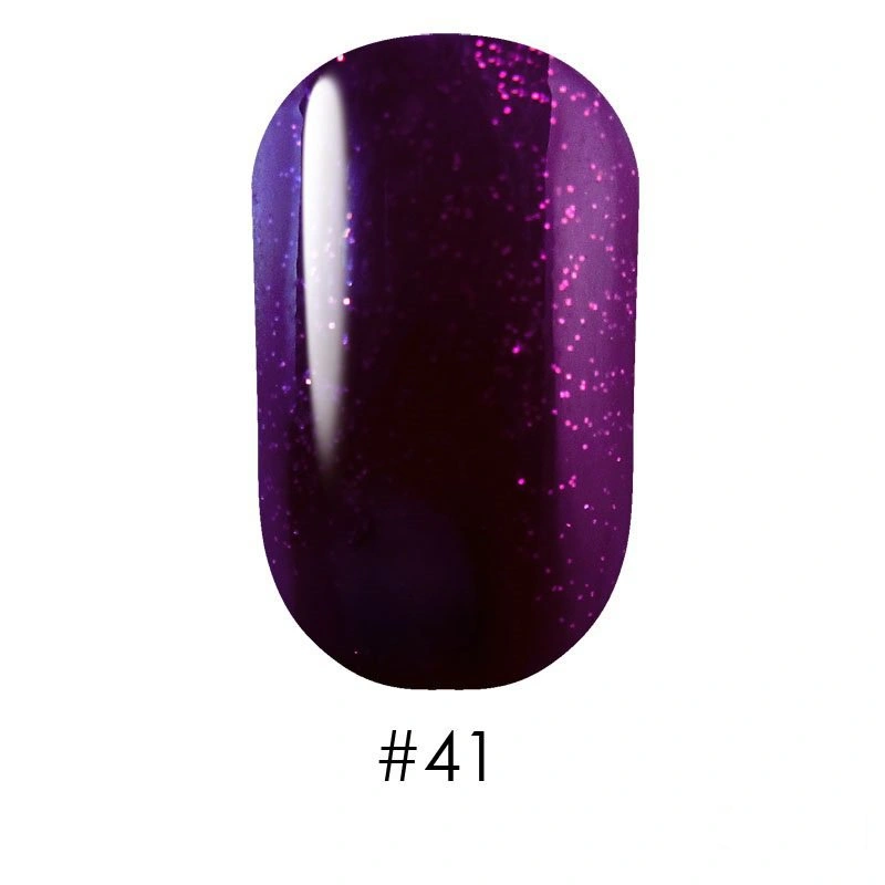 Гель лак G.La color 041 G.La color темний фіолетовий з яскравим малиновим шиммером 10 мл