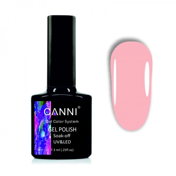 Гель-лак Canni Gel Polish №1021 соковитий персик, емаль 7,3 мл