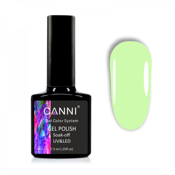 Гель-лак Canni Gel Polish №1024 фісташка, емаль 7,3 мл