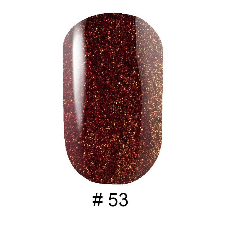 Гель-лак G.La color 053 G.La color бронзовий з блискітками 10 мл