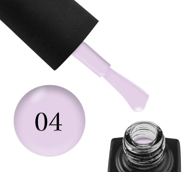 База кольорова GO Active Tint Base 04 Lilac пастельно-бузковий, емаль, напівпрозорий 10 мл