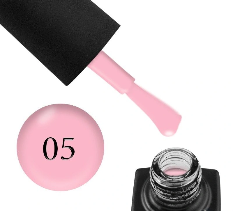 База кольорова GO Active Tint Base 05 Bloom пастельно-рожевий, емаль, напівпрозорий 10 мл