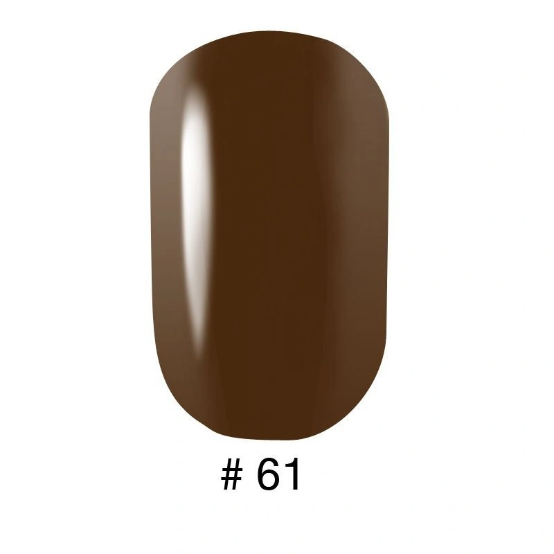 Гель лак G.La color 061 G.La color темний шоколадно-коричневий, емаль 10 мл