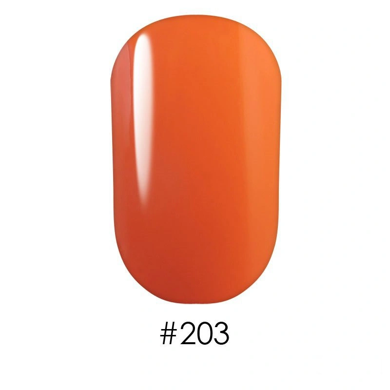 Гель лак G.La color 203 G.La color яскравий оранжевий, емаль 10 мл